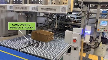 Tyoga Container Company Isowa Flexo Folder Gluer with 4 color print