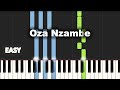 Oza Nzambe | EASY PIANO TUTORIAL BY Extreme Midi