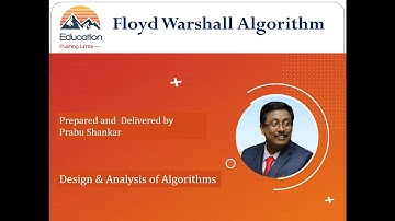 Floyd Warshall Algorithm -Dynamic Programming