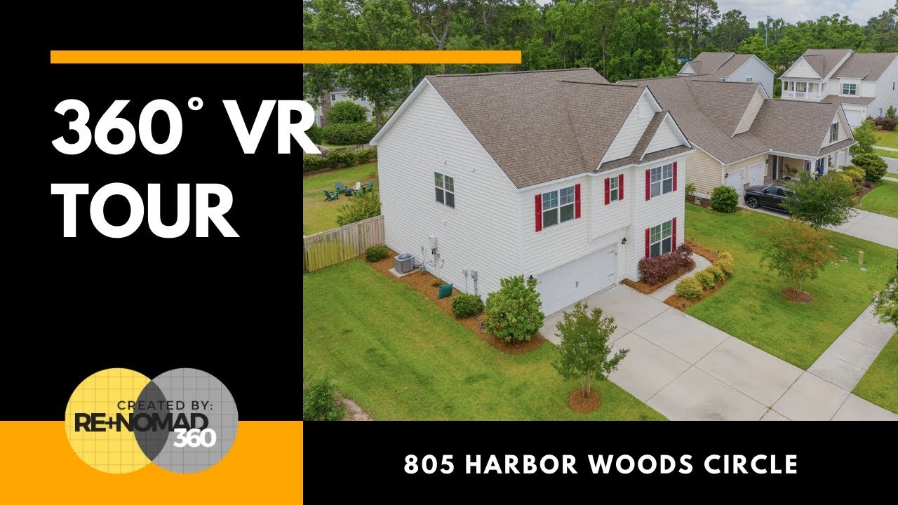 360° VR Tour 805 Harbor Woods Circle James Island, SC 545,000