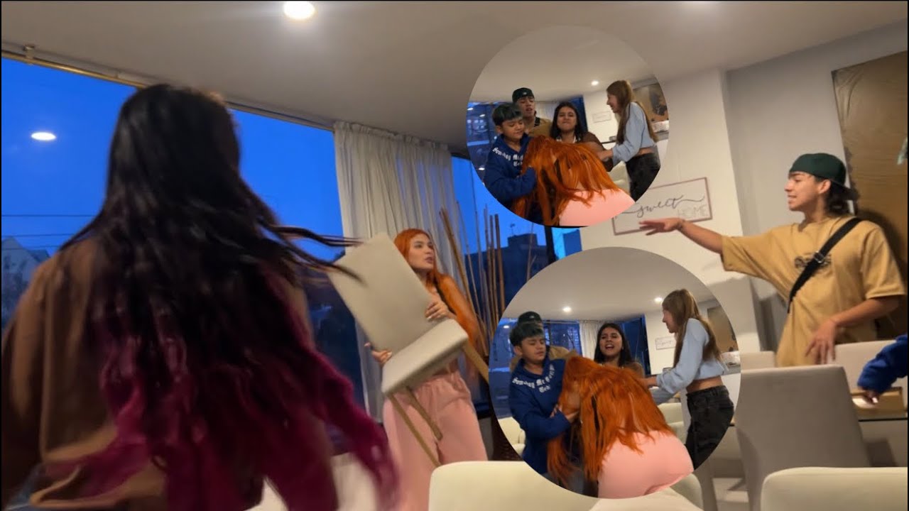 BROMA PESADA HUMILLAMOS Y BOTAMOS DE LA CASA A MAIYE 😱😂