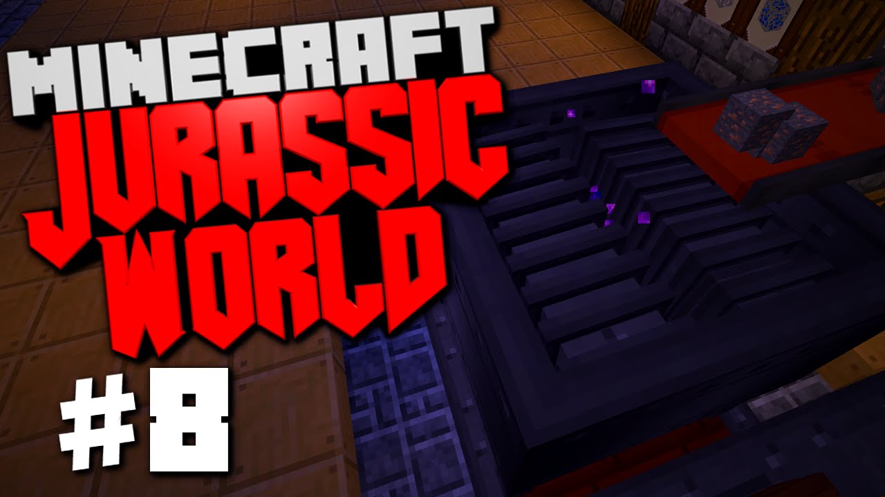 Jurassic World Minecraft Rexxit Modpack 8 "Crusher, Titanis