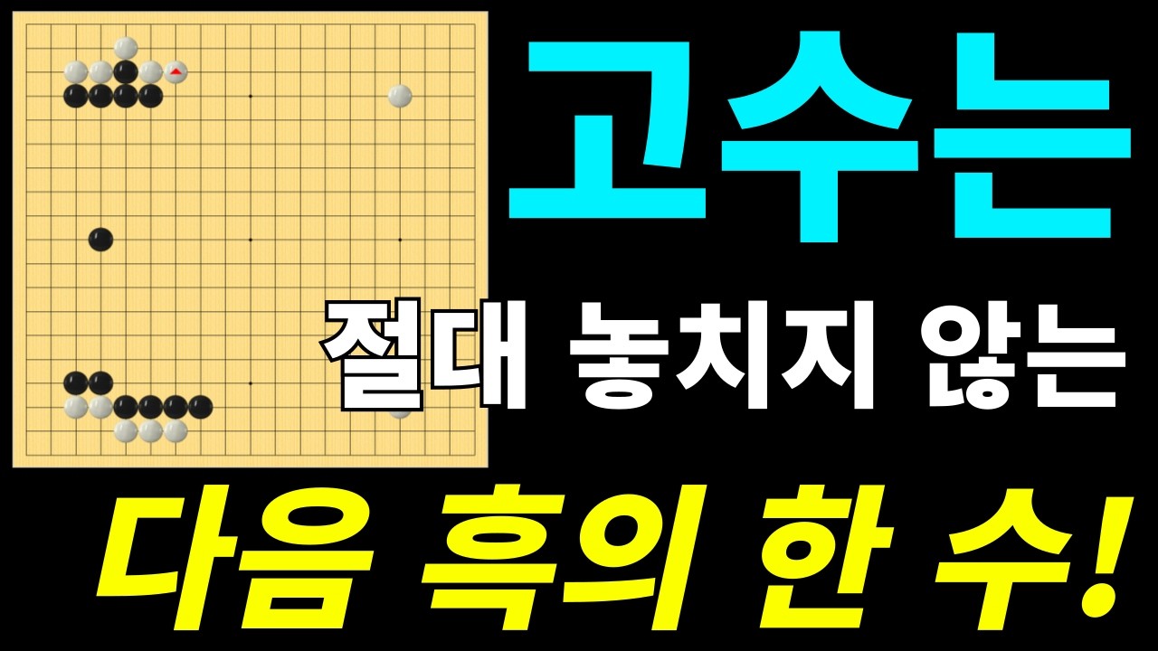 [초반50수] 고수는 절대 놓치지 않는 찬스!
