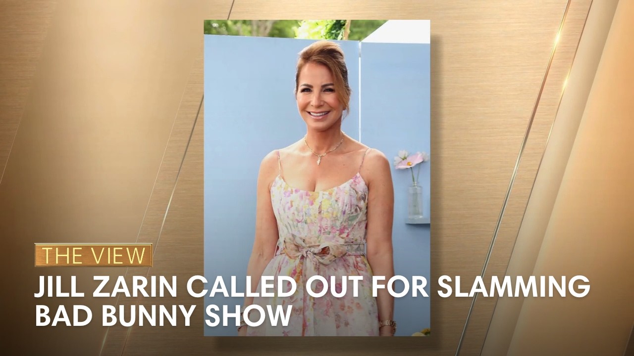 Jill Zarin Called Out for Slamming Bad Bunny Show | The View - YouTube