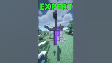 "Noob vs Pro vs Expert: Who Builds the Nether Portal Best? 🔥🧱" #shorts #viral #minecraft #gaming