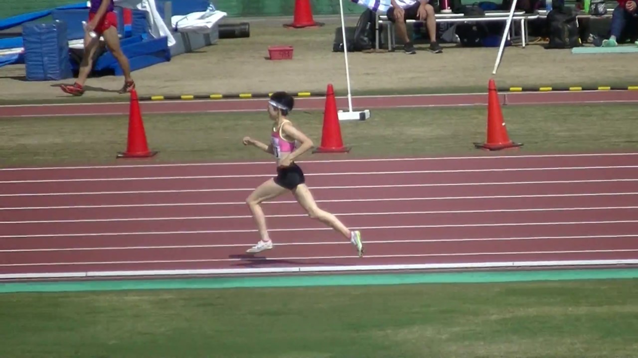 福岡県高校総体陸上北部ブロック予選 女子800m決勝 山口真美 北九州市立 2分12秒93 大会新 Youtube