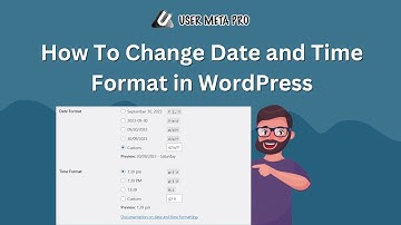 How to Change Date and Time Format in WordPress