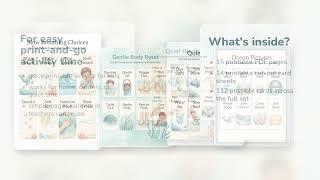 The Gentle Whale Song Calm Down Cards Printable PDF Etsy 21