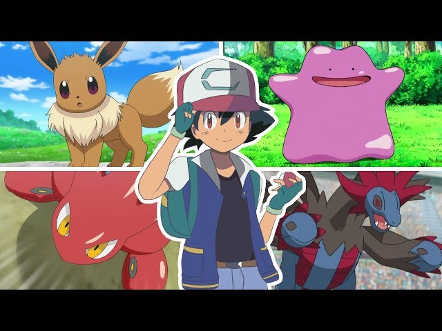 10 POKÉMON QUE O ASH CAPTUROU E VOCÊ NÃO SABIA!! 