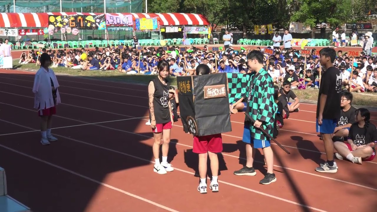 新竹縣忠孝國中1 14年校慶活動 實況 主題進場10