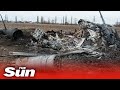Russian Mi-8 helicopter 'shot down by Ukrainian forces' near Kyiv