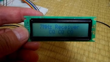 LCD CQ CQ CQ DE JH8SST/7