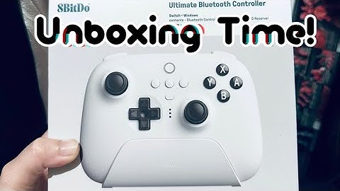 Unboxing 8BitDo Ultimate Bluetooth Controller (ASMR edition)