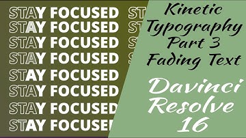 Animated Text using Modifiers - DaVinci Resave 16