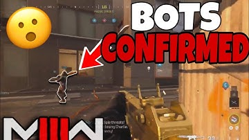 A.I BOTS IN MW3 CONFIRMED! (NOT CLICKBAIT!) BLAMETRUTH WAS RIGHT!