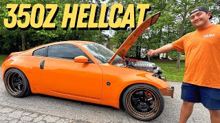 MOTOR DE HELLCAT EN MI 350Z!