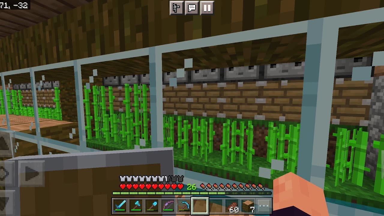 AUTOMATIC SUGAR CANE FARM!!! | Minecraft Survival Timelapse Part 22 ...