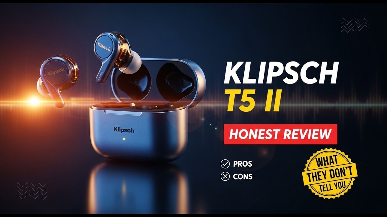 Klipsch T5 II Review: What They Don't Tell You (Honest) - YouTube