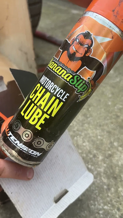 Chain cleaner lube  and brush #tenere700 #motorcycle