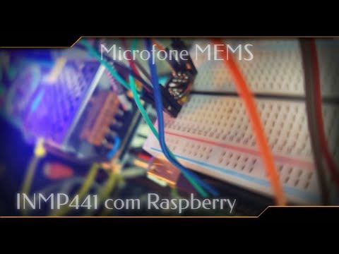 Microfone omnidirecional no Raspberry. Excelente!