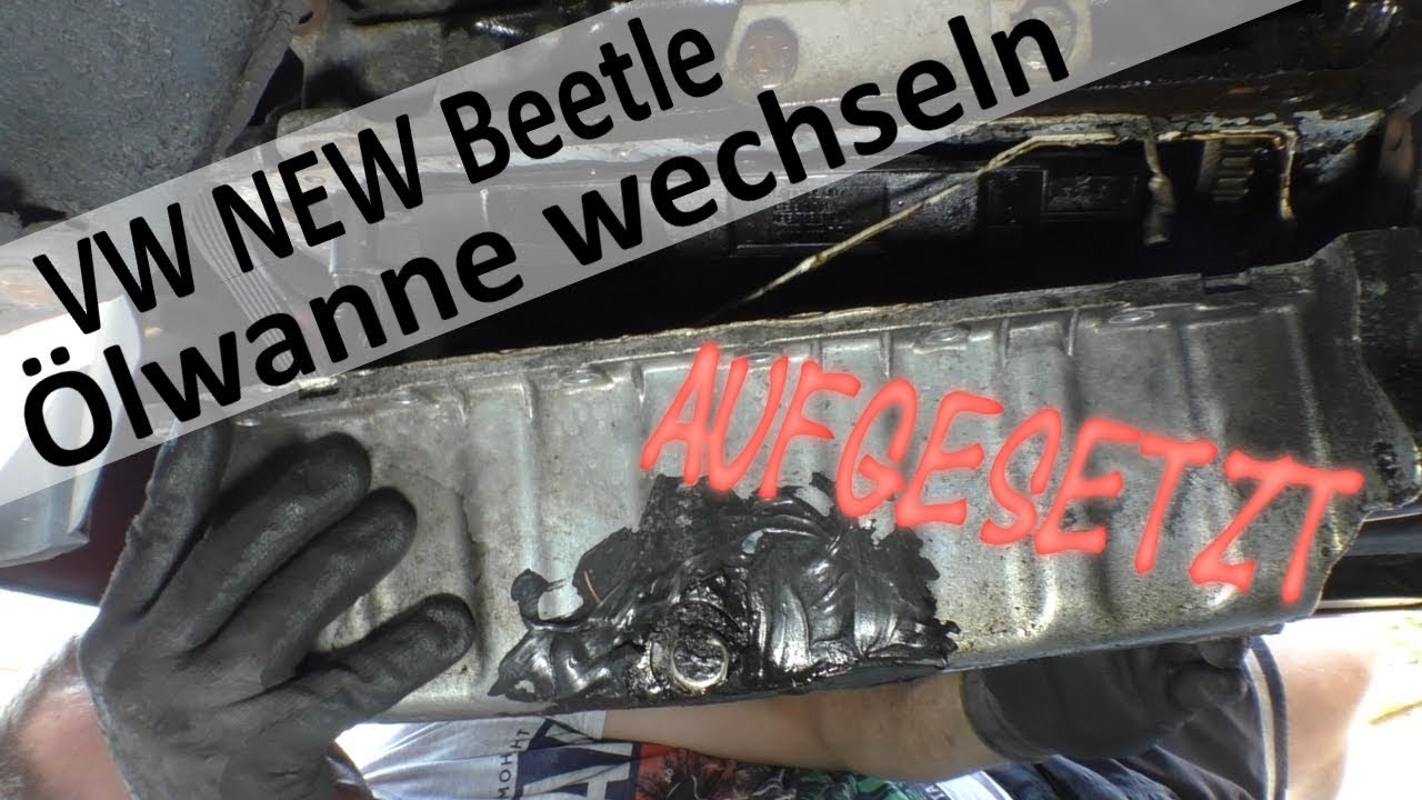 Vw Olwanne Ausbauen Und Wechseln Youtube