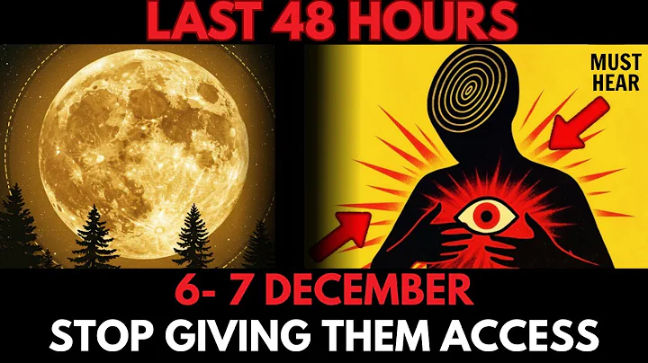 🚨Chosen Ones: Stay ALONE! December 6–7— Final Full Moon Activation Will Change EVERYTHING!