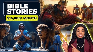 Create MONETIZABLE Animated Bible Stories with Free AI | Consistent Characters