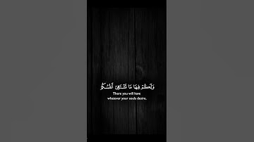 وَأَبْشِرُوا بِالْجَنَّةِ الَّتِي كُنتُمْ تُوعَدُونَ ﴾  الآية ٣٠ من سورة فصلت بصوت  #ناصر_القطامي