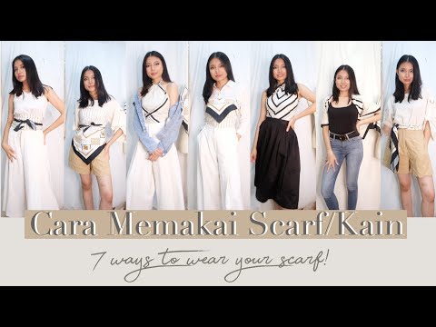 Video: 7 Cara Bergaya Dan Unik Untuk Memakai Syal - Panduan Langkah Demi Langkah