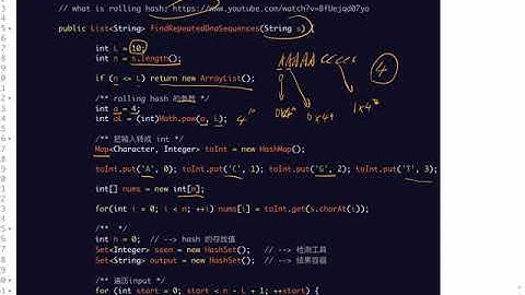 LeetCode 187. Repeated DNA Sequences | Rolling Hash | Java