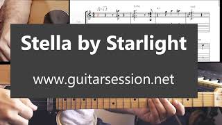 Stella by starlight Theme & Solo Guitar Pdf Tablature