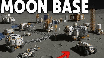 Building the Future: Moon Base Construction with Advanced Robotics 🚀🌕"