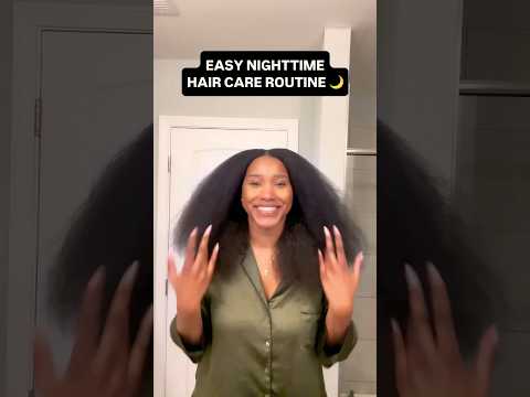 EASY NIGHTTIME HAIR