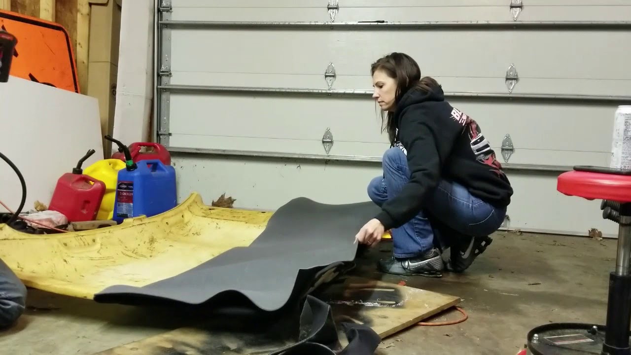 DIY headliner install in a 2003 Accord.(timelapse) - YouTube