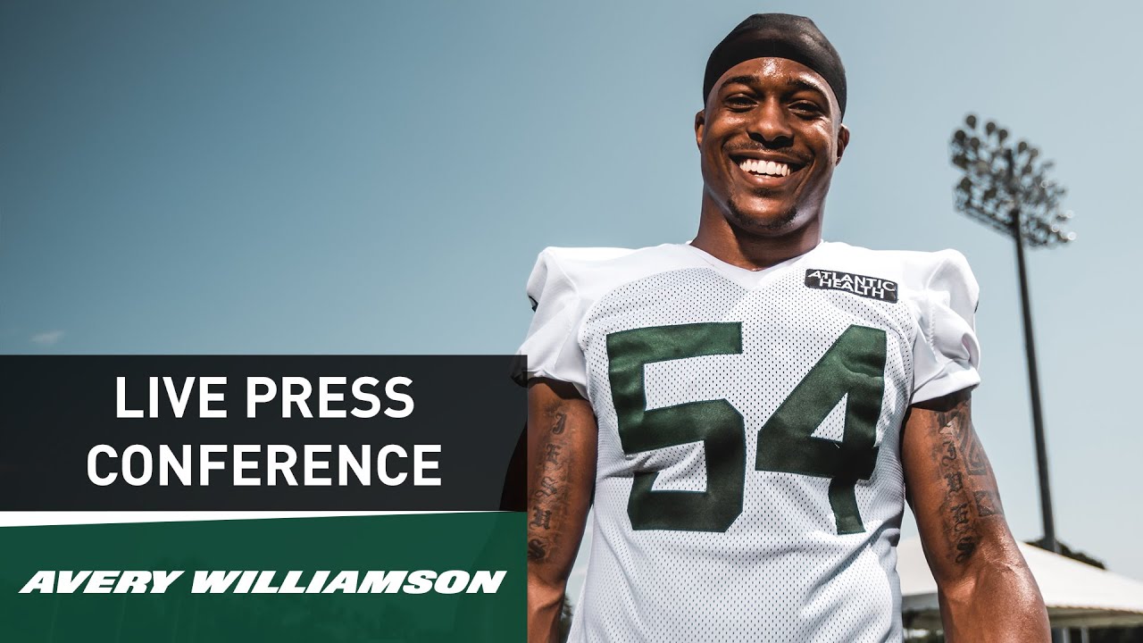 new york jets stadium Avery Williamson Press Conference (7/28) | New York Jets Training Camp | NFL