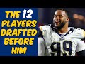 Who Were The 12 Players Drafted Before Aaron Donald? Where Are They Now?
