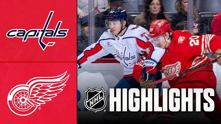 Capitals vs. Red Wings | NHL Highlights | December 21, 2025