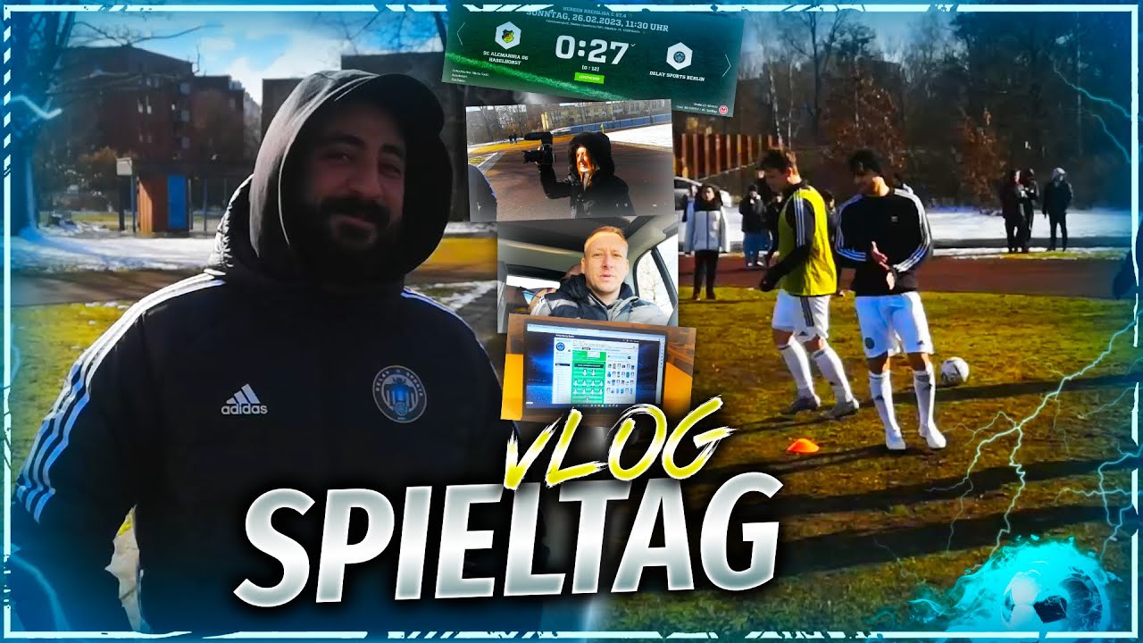 DELAY SPORTS SPIELTAG aus TRAINER PERSPEKTIVE!⚽️ HÖCHSTER SIEG JEMALS!🔥