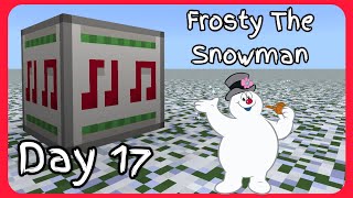 Minecraft Christmas Note Block Tutorial - Frosty The Snowman