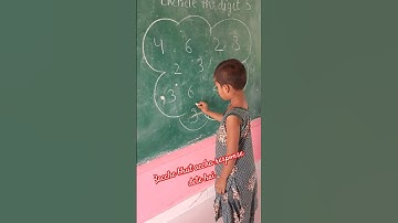 math activity#encircle the digit #primary #nipun bharat #viralshort #shortsfeed