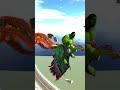 hulk riding on peacoxk 😃