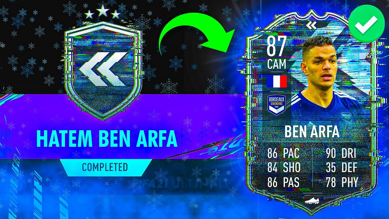 87 'FLASHBACK' BEN ARFA SBC CHEAPEST SOLUTION - 