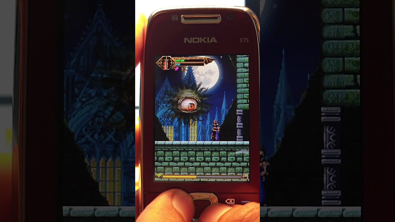 👾 Nokia E75 Gameplay – Epic First Boss Fight in Soul of Darkness 