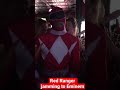 The Red Power Ranger gets down to Eminem #shorts
