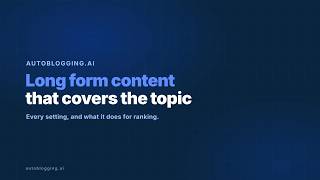 Long Form Content With AI: Write a Deep 3000 Word Guide That Covers What Top Pages Cover