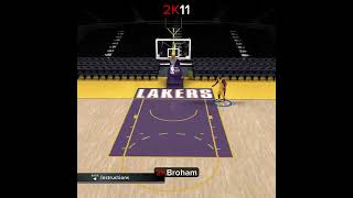 Kobe Dunk in Every NBA 2K Game Every Seconds