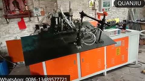 High Quality 2D CNC Rectangular Wire Bending and Butt Welding Machine