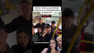 Nicky Jam cantando en el transmilenio  #nickyjam #karinagarciaoficiall #altafulla #aleskagenesis