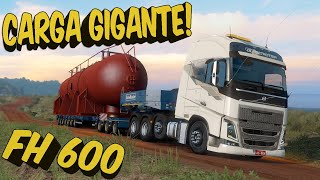 VIAGEM IMPOSSÍVEL - LEVANDO CARGA GIGANTE PARA FAZENDA - ETS 2 MODS BR