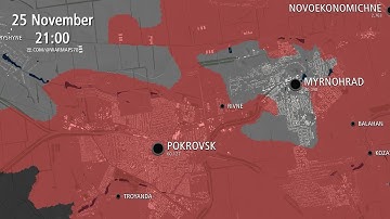 Russian Invasion of Ukraine: Pokrovsk Offensive - Every Day [MAY 1 - NOV 25 2025]